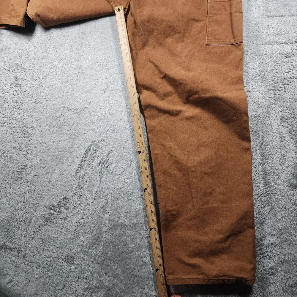 Carhartt B11 Jeans Mens 38x34 (Fits 36x33) Canvas Carpenter Dungaree Fit Work